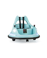 Mecale 12V Kids Ride on Bumper Car with Remote Control and Dual Joysticks