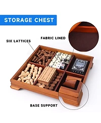 Gse Games & Sports Expert Deluxe 7 in 1 Board Game Set