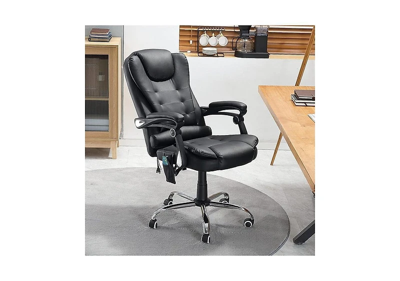 Aecojoy Office Chair with 7 Points Vibration Massage&Heat Functions