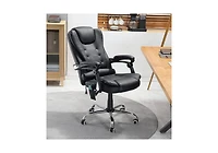 Aecojoy Office Chair with 7 Points Vibration Massage&Heat Functions
