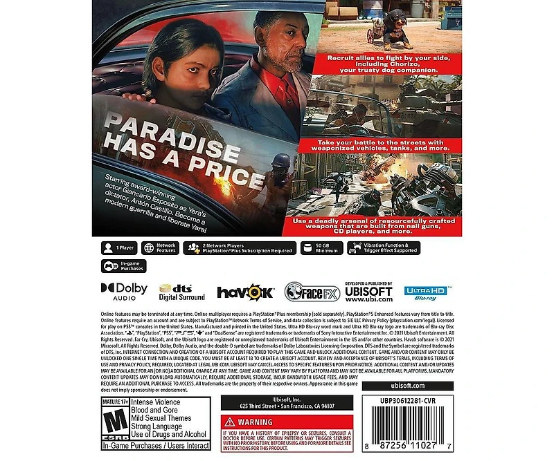 Playstation 5 Far Cry 6 Standard Edition