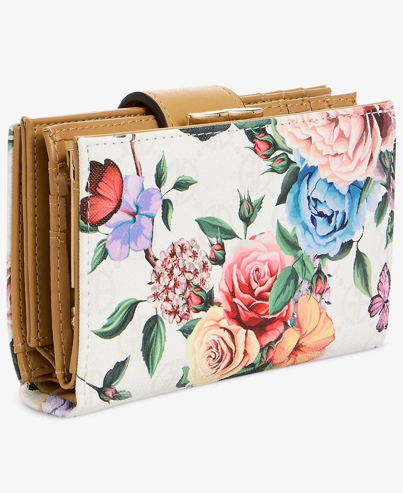 Giani Bernini Floral Print Framed Wallet, Macy's Exclusive - Mothers Day Floral