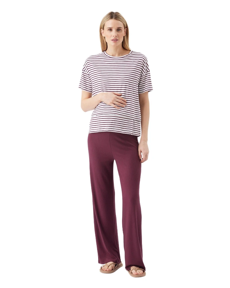 Ripe Maternity Women's Cindy Rib Pant
