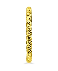 Giani Bernini Rope Twist Adjustable Toe Ring. 18KT Gold over Sterling Silver. Created for Macy's.