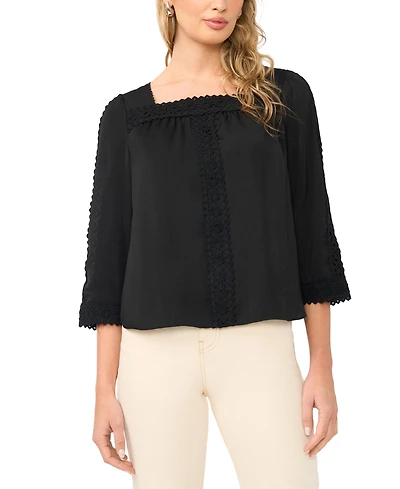 Vince Camuto Women's Square Neck Blouse