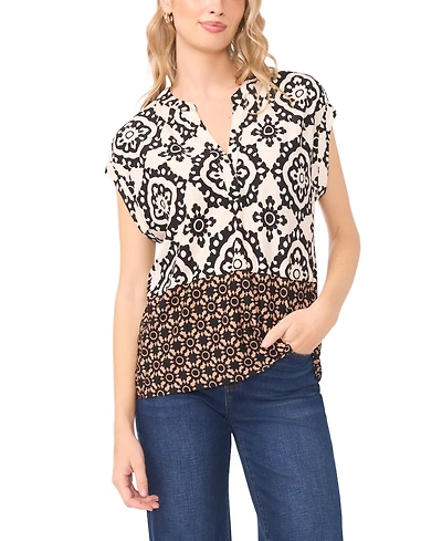 Vince Camuto Women's V-Neck Top
