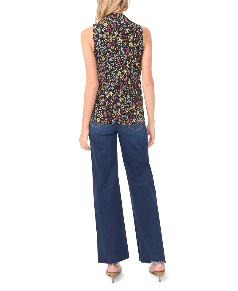 Vince Camuto Women's Printed Wrap Top