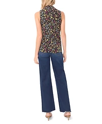 Vince Camuto Women's Printed Wrap Top