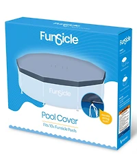 Funsicle 10ft Round Above Ground Frame Pool Debris Cover, Accessory Only