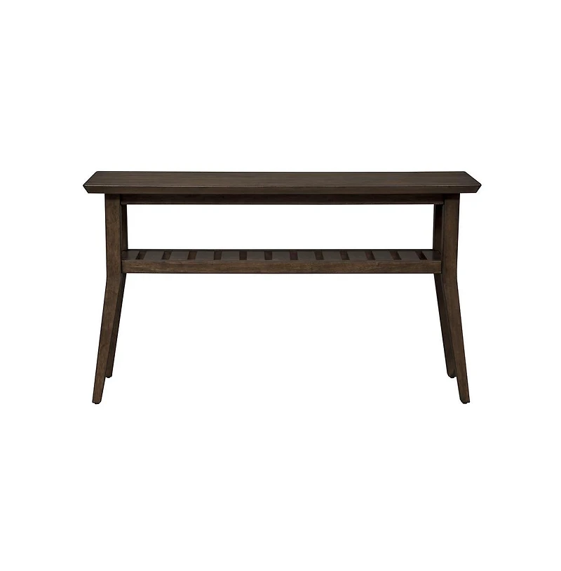 Liberty Furniture Ventura Blvd Sofa Table in Bronze Spice