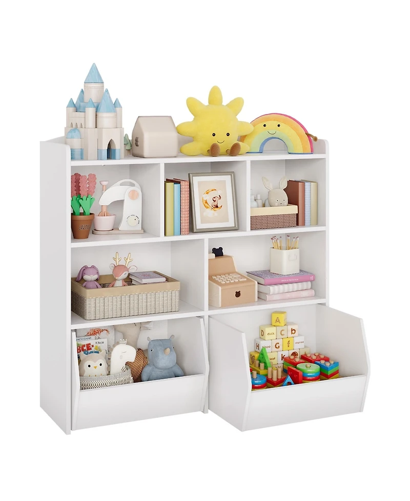 gaomon Storage Organizer with 2 Movable Drawers