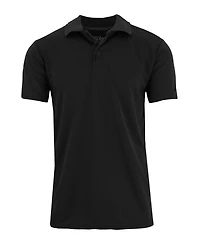 Galaxy By Harvic Men's Big & Tall Dry Fit Moisture-Wicking Polo Shirt