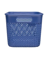 Life Story Lightweight Heavy Duty Storage Woven Trendy Basket 16 Quarts