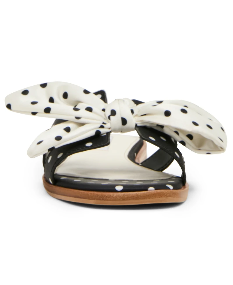 Steve Madden Women's Hadyn-Scarf Slip-On Slide Sandals