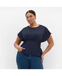 City Chic Women's Zara Flutter Top