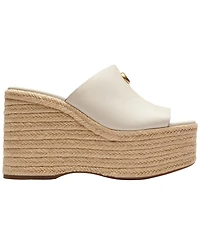 Coach Women's Wedge Espadrilles Slip-On Sandals