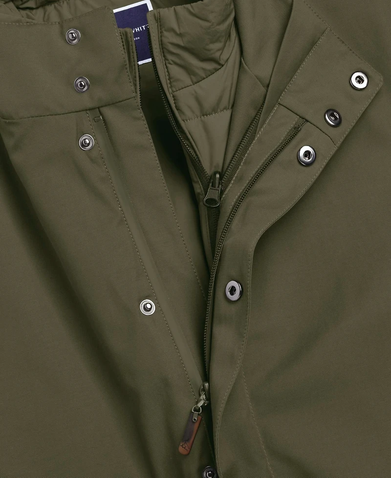 Charles Tyrwhitt Men's 3 in 1 Rain Mac With Detachable Gilet Coat