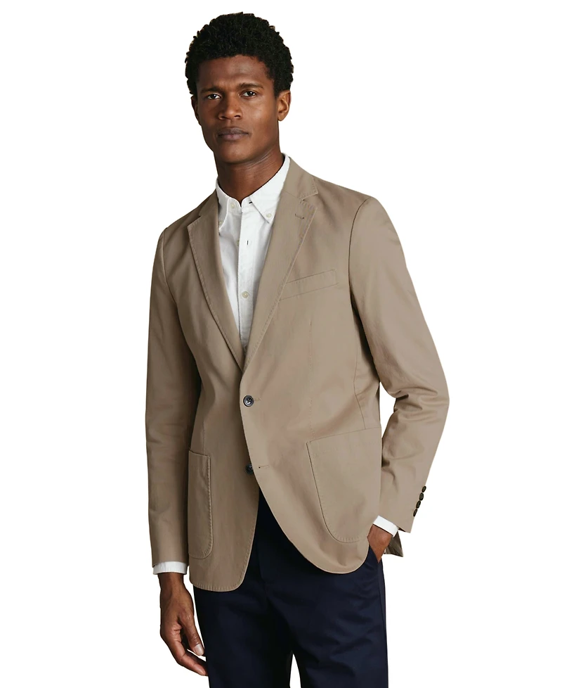 Charles Tyrwhitt Men's Stretch Slim-Fit Blazer