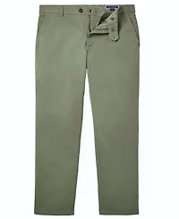 Charles Tyrwhitt Men's Tan Slim-Fit Washed Chinos Pants
