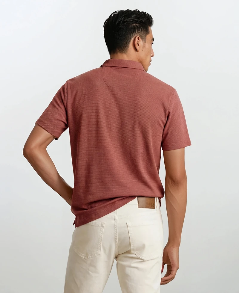 Vintage 1946 Men's Hybrid Stretch Regular-Fit Polo Shirt