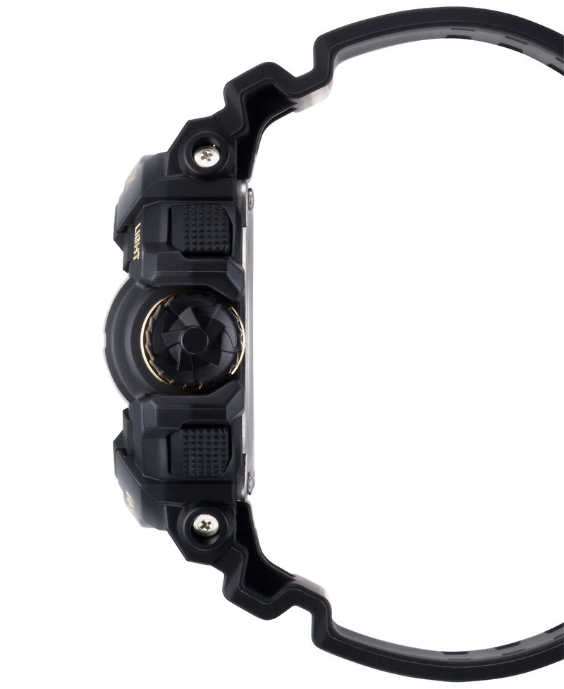 G-Shock Men's Analog-Digital Chronograph Black Resin Strap Watch 55x52mm GA400GB-1A9
