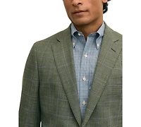 B by Brooks Brothers Men's Hopsack Classic-Fit Wool Blazer