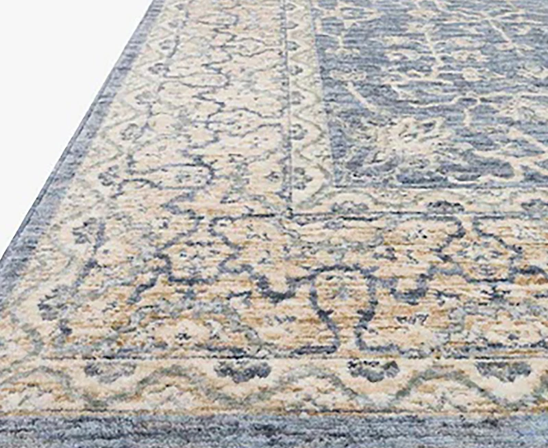 Loloi Pandora Pan-04 Dark Blue/Ivory 2'6" x 10' Runner Area Rug