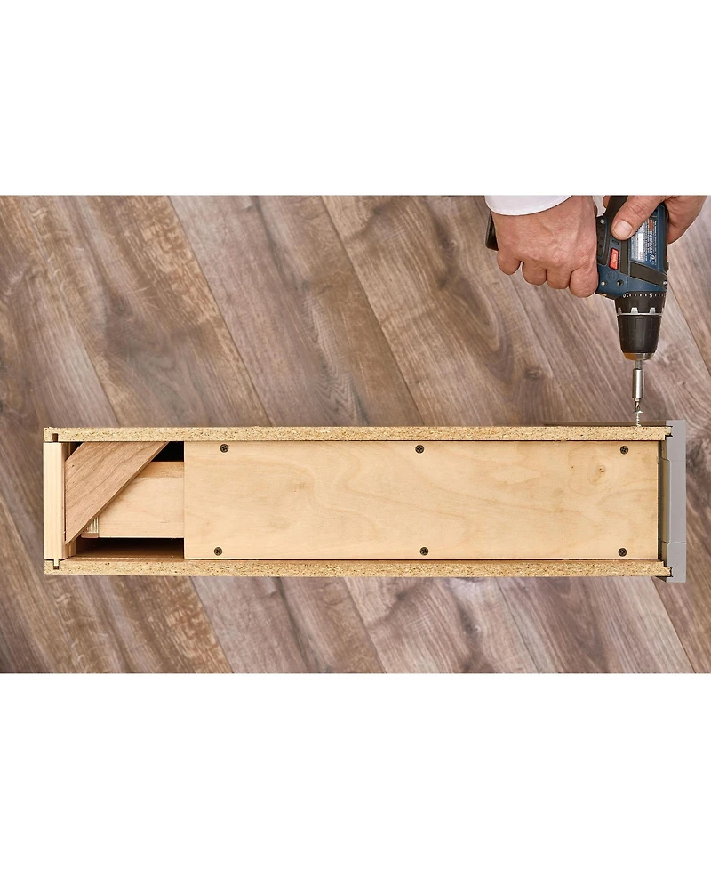 Rev-a-Shelf 6" Pullout Shelf Organizer Rack for Cabinet Base Insert, 438-bc-6C