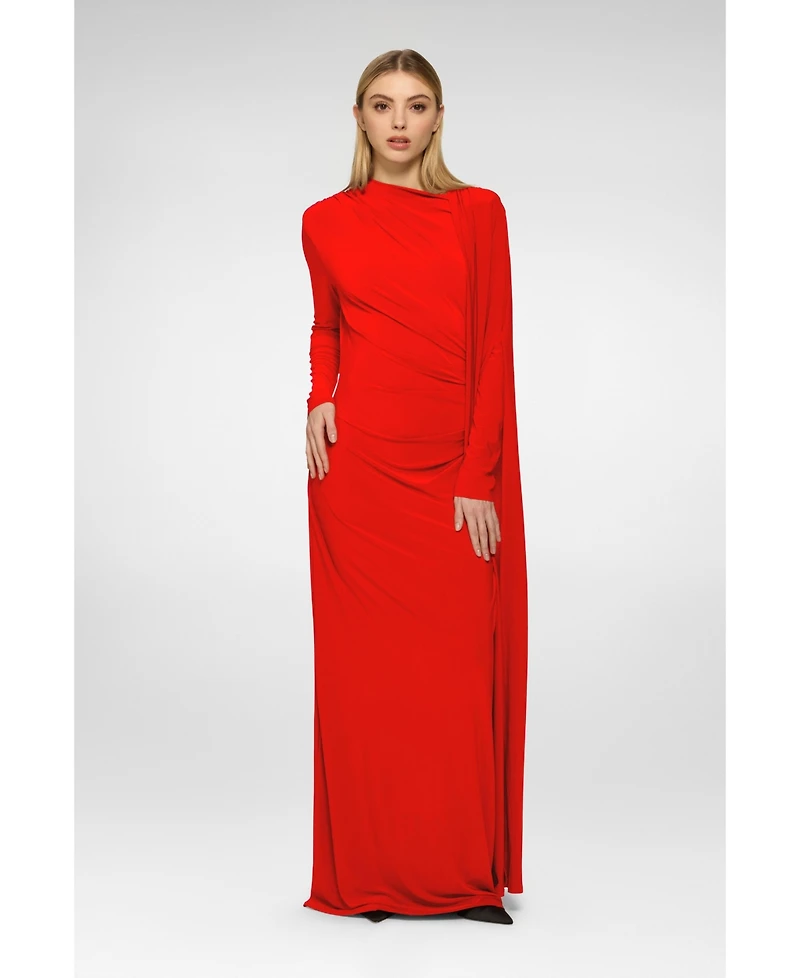 Daska Women's Cape Dress