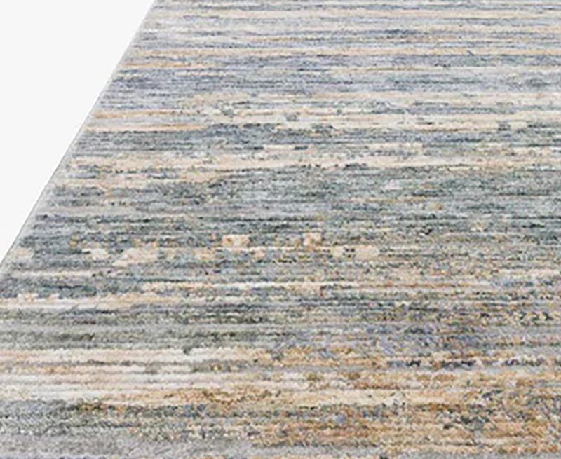Loloi Pandora Pan-06 Ivory/Blue 2'6" x 16' Runner Area Rug