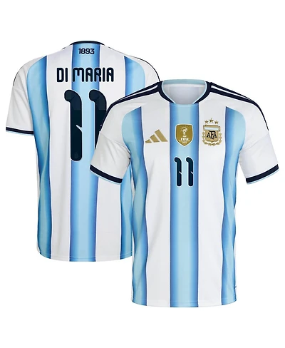 Adidas Men's Angel Di Maria White Argentina National Team 2026 Home Replica Jersey