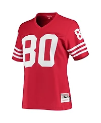 Women's Jerry Rice Scarlet San Francisco 49ers 1990 Legacy Replica Jersey