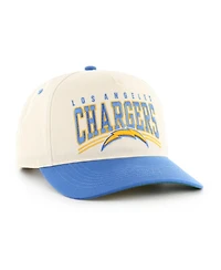 '47 Brand Men's Natural Los Angeles Chargers Flection Relaxed Hitch Adjustable Hat