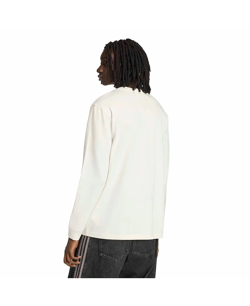 Adidas Men's White Fifa World Cup Historic Mascot Long Sleeve T-Shirt