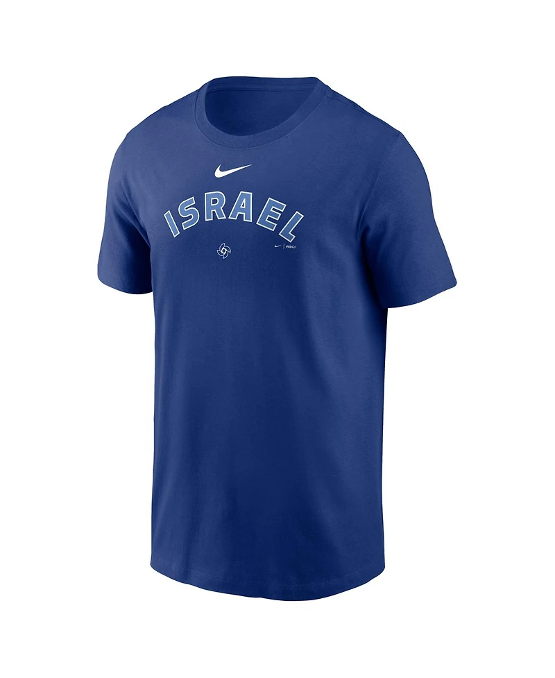 Nike Men's Royal Israel Baseball 2026 World Classic Wordmark T-Shirt