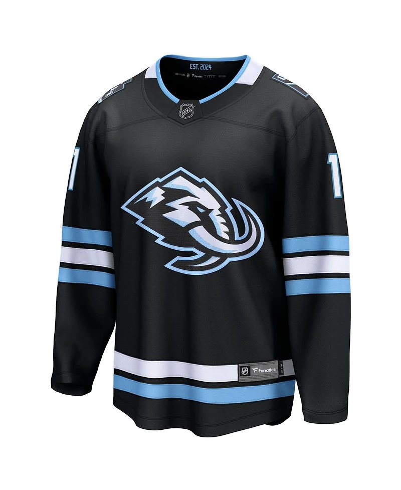 Fanatics Men's Dylan Guenther Black Utah Mammoth Home Breakaway Player Jersey