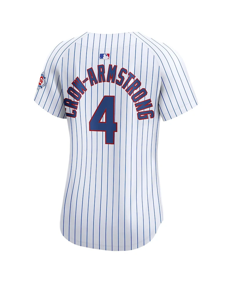 Nike Women's Pete Crow-Armstrong White Chicago Cubs 150th Anniversary Limited Jersey