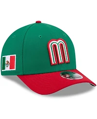 New Era Men's Green/Red Mexico Baseball 2026 World Baseball Classic 9FORTY M-Crown Adjustable Hat