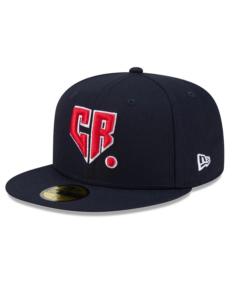 New Era Men's Navy Czech Republic Baseball 2026 World Classic 59FIFTY Fitted Hat