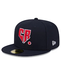 New Era Men's Navy Czech Republic Baseball 2026 World Classic 59FIFTY Fitted Hat