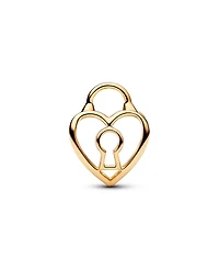 Pandora Openwork Heart Padlock Charm