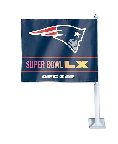 WinCraft New England Patriots 2025 Afc Champions Double-Sided Car Flag