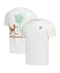 Flomotion Men's & Women's White Wm Phoenix Open Running of the Bulls T-Shirt