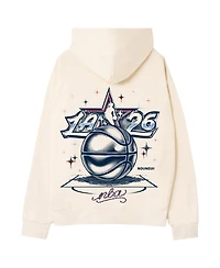 Round21 Men's and Women's Cream 2026 Nba All-Star Game Court Shine Hoodie