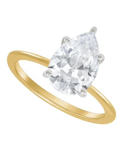 Grown With Love Igi Certified Lab Diamond Solitaire Engagement Ring (2-1/2 ct. t.w.) 14k White Gold (Also Yellow Gold)