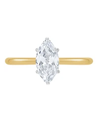 Igi Certified Lab Grown Diamond Solitaire Engagement Ring (1 ct. t.w.) 14k White Gold or Two Tone