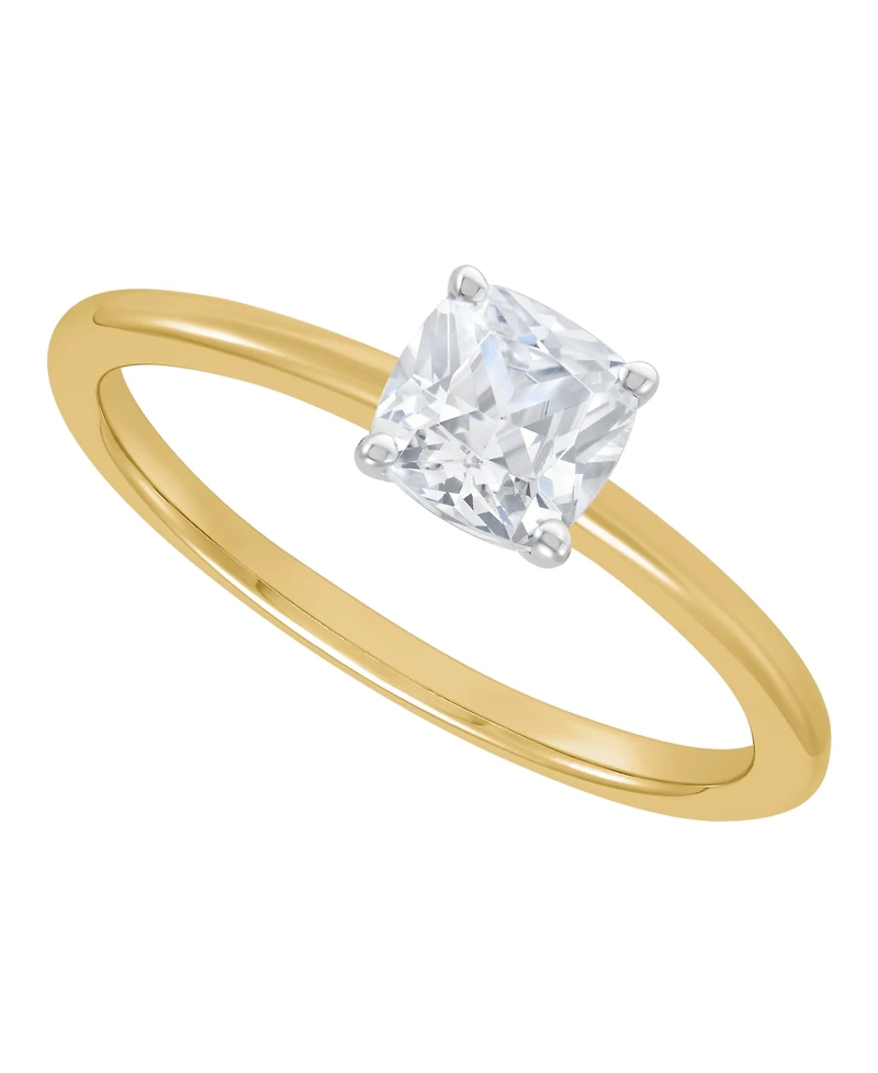 Igi Certified Lab Grown Diamond Solitaire Engagement Ring (1 ct. t.w.) 14k White Gold or Two Tone