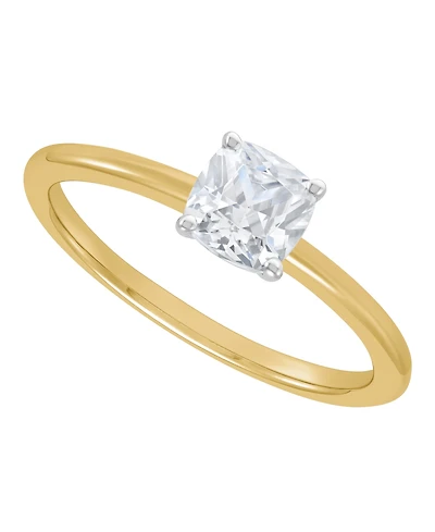 Igi Certified Lab Grown Diamond Solitaire Engagement Ring (1 ct. t.w.) 14k White Gold or Two Tone