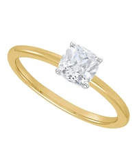 Igi Certified Lab Grown Diamond Solitaire Engagement Ring (1 ct. t.w.) 14k White Gold or Two Tone