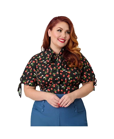 Unique Vintage Women's Plus Size Chita Blouse